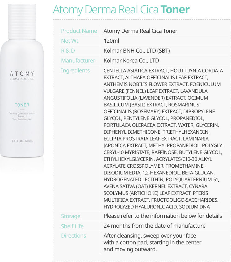 ATOMY Derma Real Cica Toner